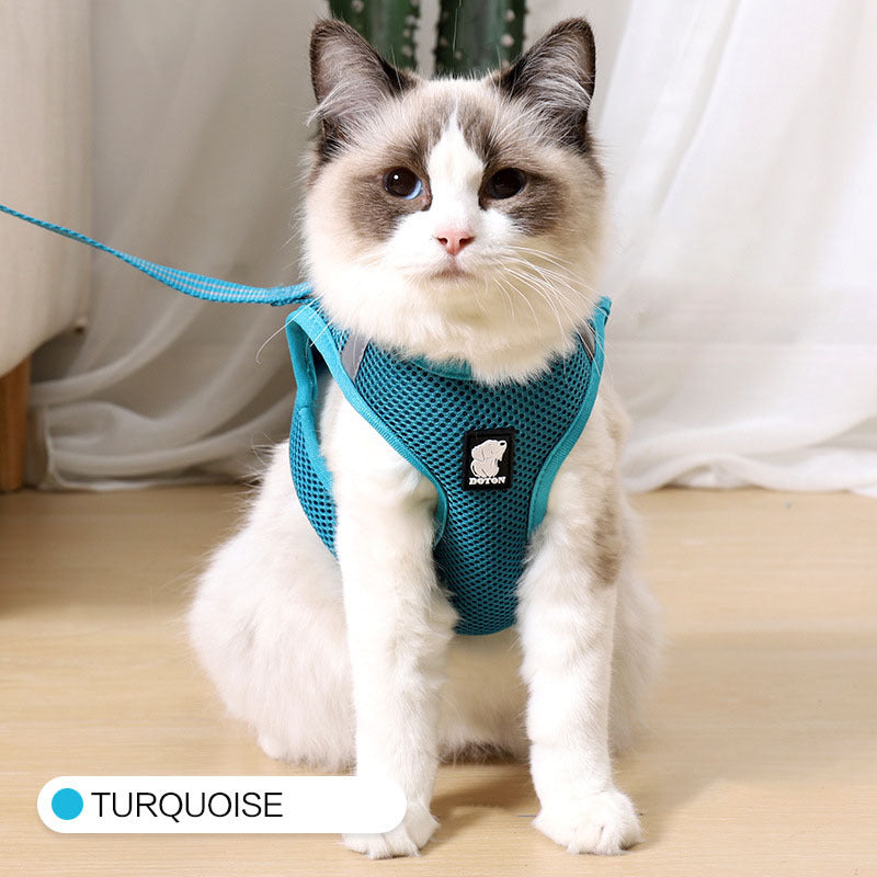 Anti-Strike Cat Harness – Safe Outdoor Walking Vest