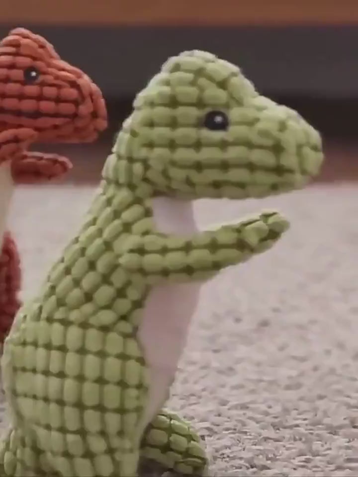 Dinosaur Dog Toy Chew Toys for Large Dogs, Interactive Dog Toys