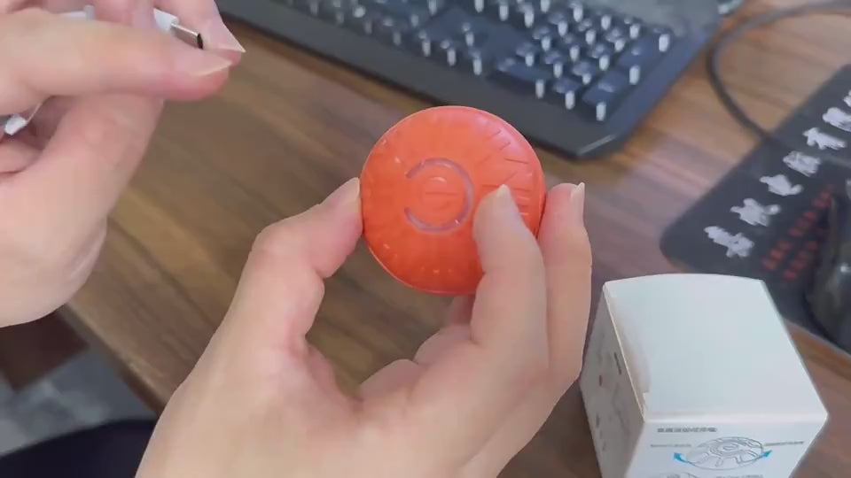 Electric Jumping Ball for Dogs- Interactive Dog Training Ball with LED Light