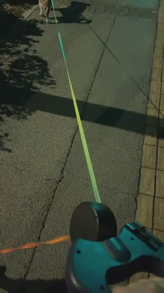 Retractable Dog Leash with LED Light | Reflective No-Tangle Leash